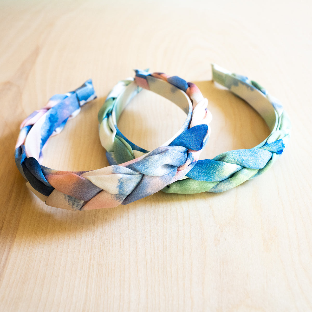 Plaited Marbled Head Bands