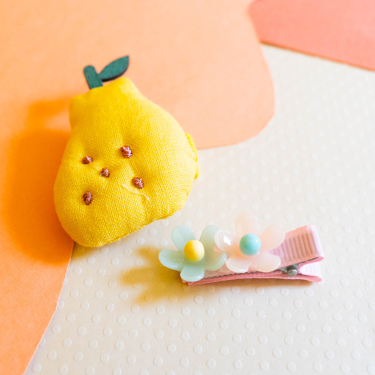 Fruits And Flowers Hair Clip Sets
