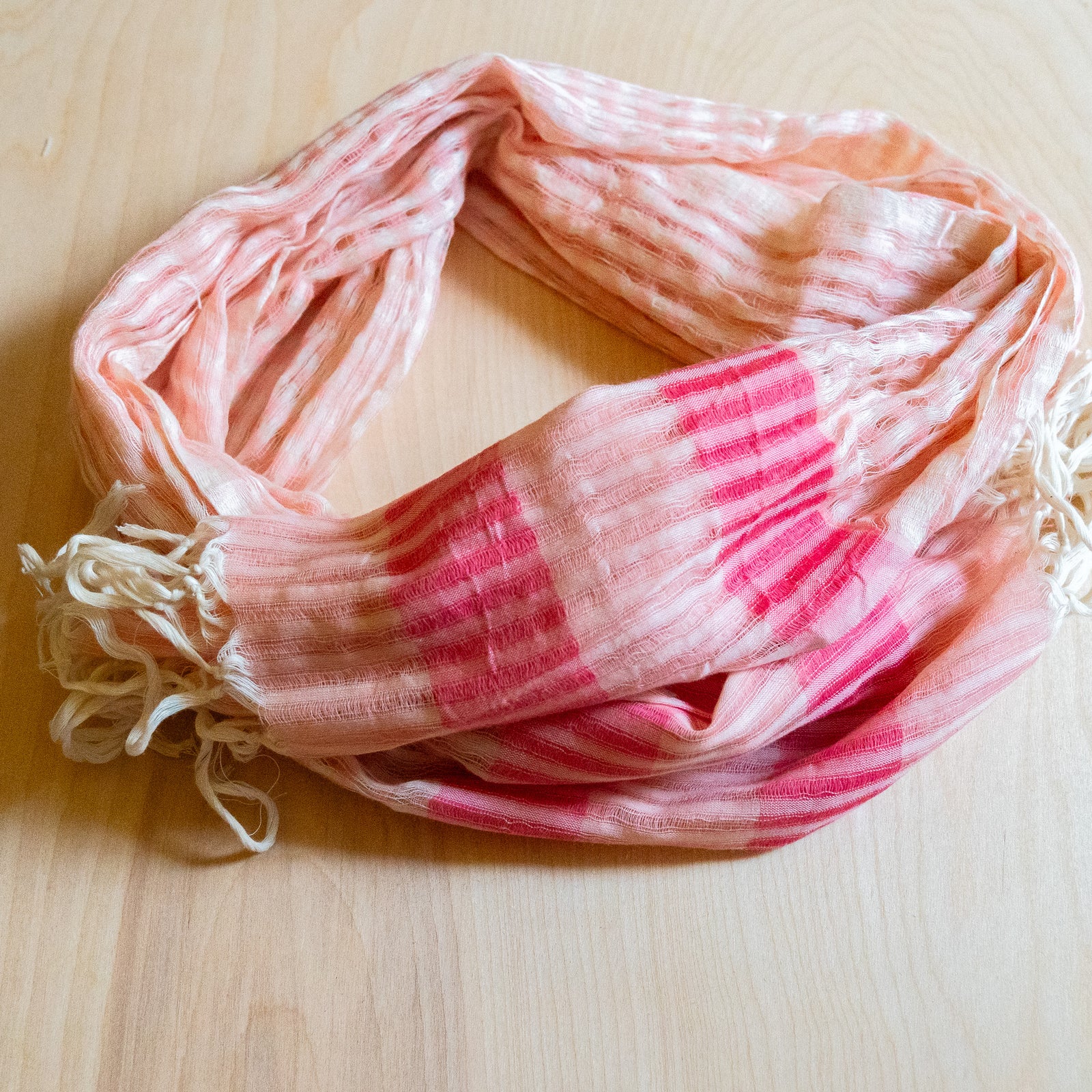 Hand Woven Gauze  Scarf