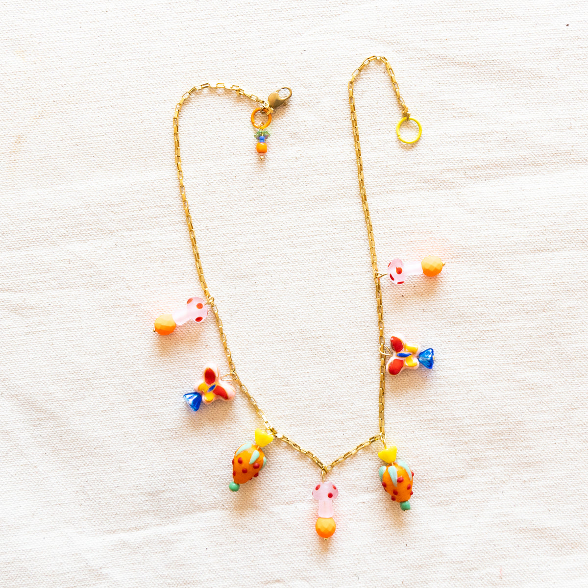 Garden Bounty Charm Necklace