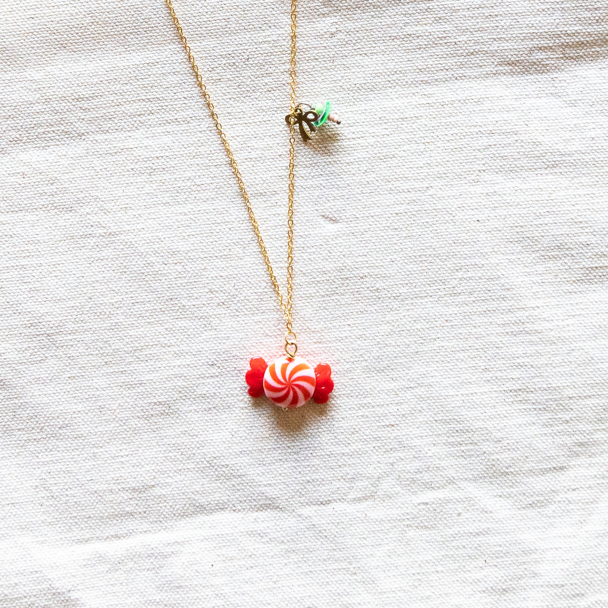 Dainty Candy Charm Necklace (Copy)