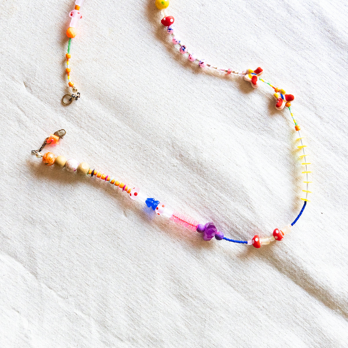 Shroom Bead Necklace