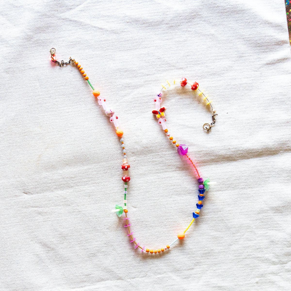 Shroom Bead Necklace