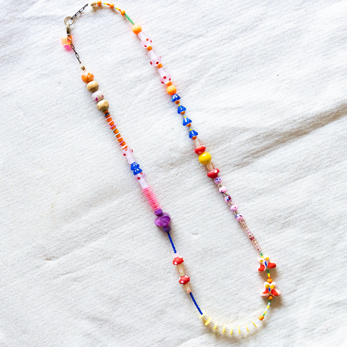 Shroom Bead Necklace