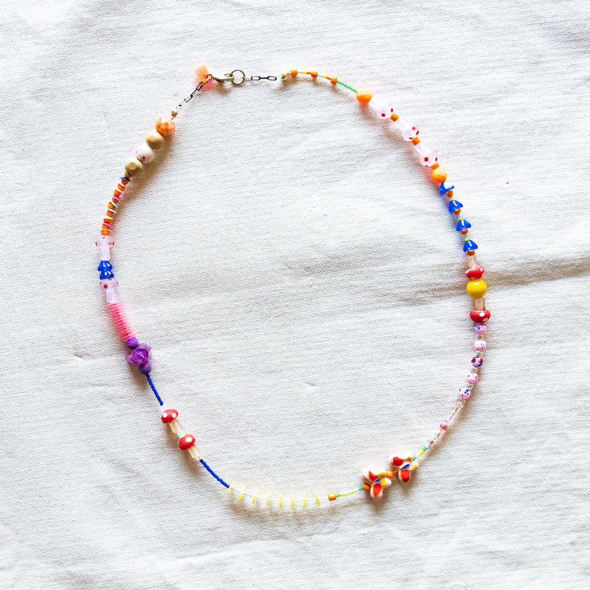 Shroom Bead Necklace