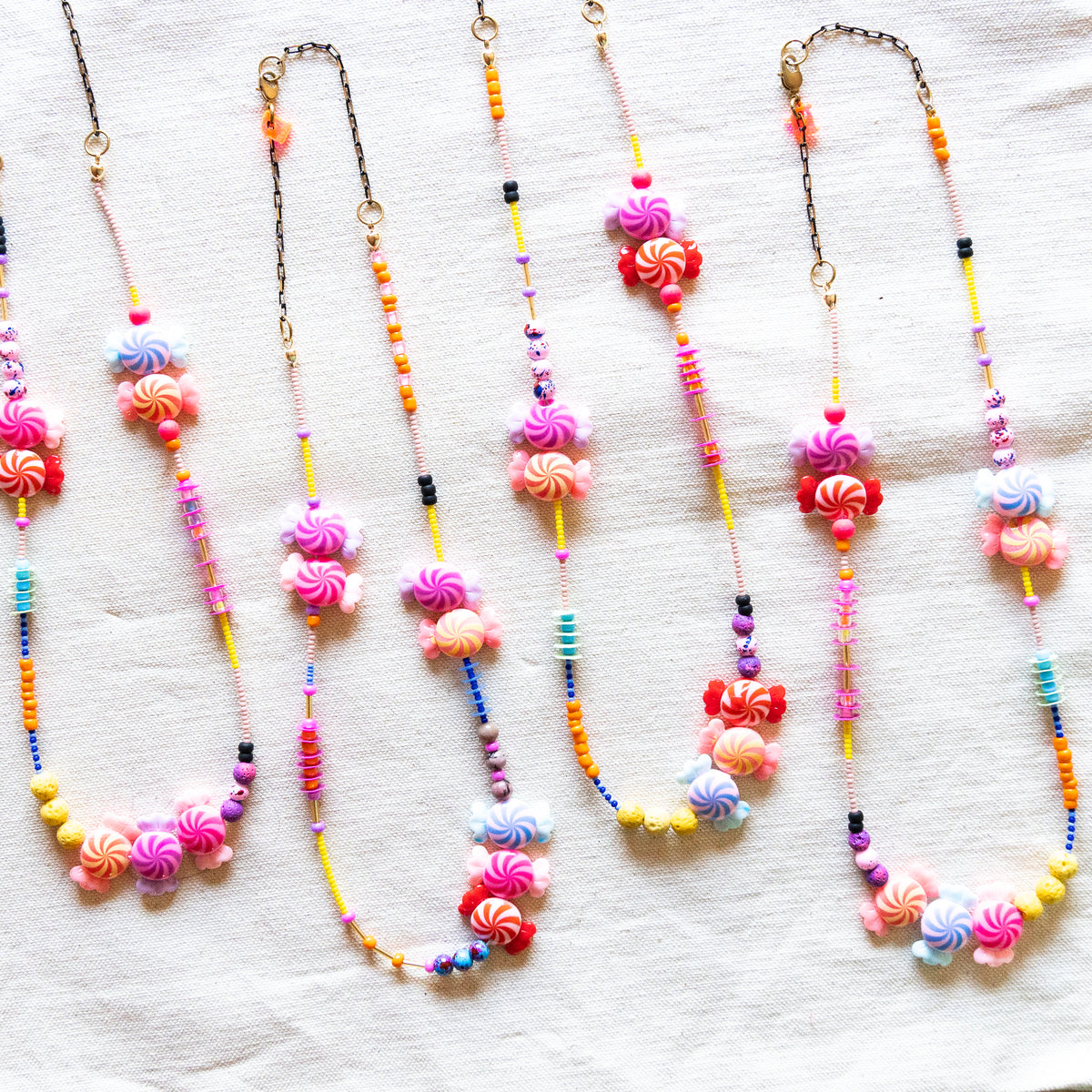 Candy Land Bead Necklace