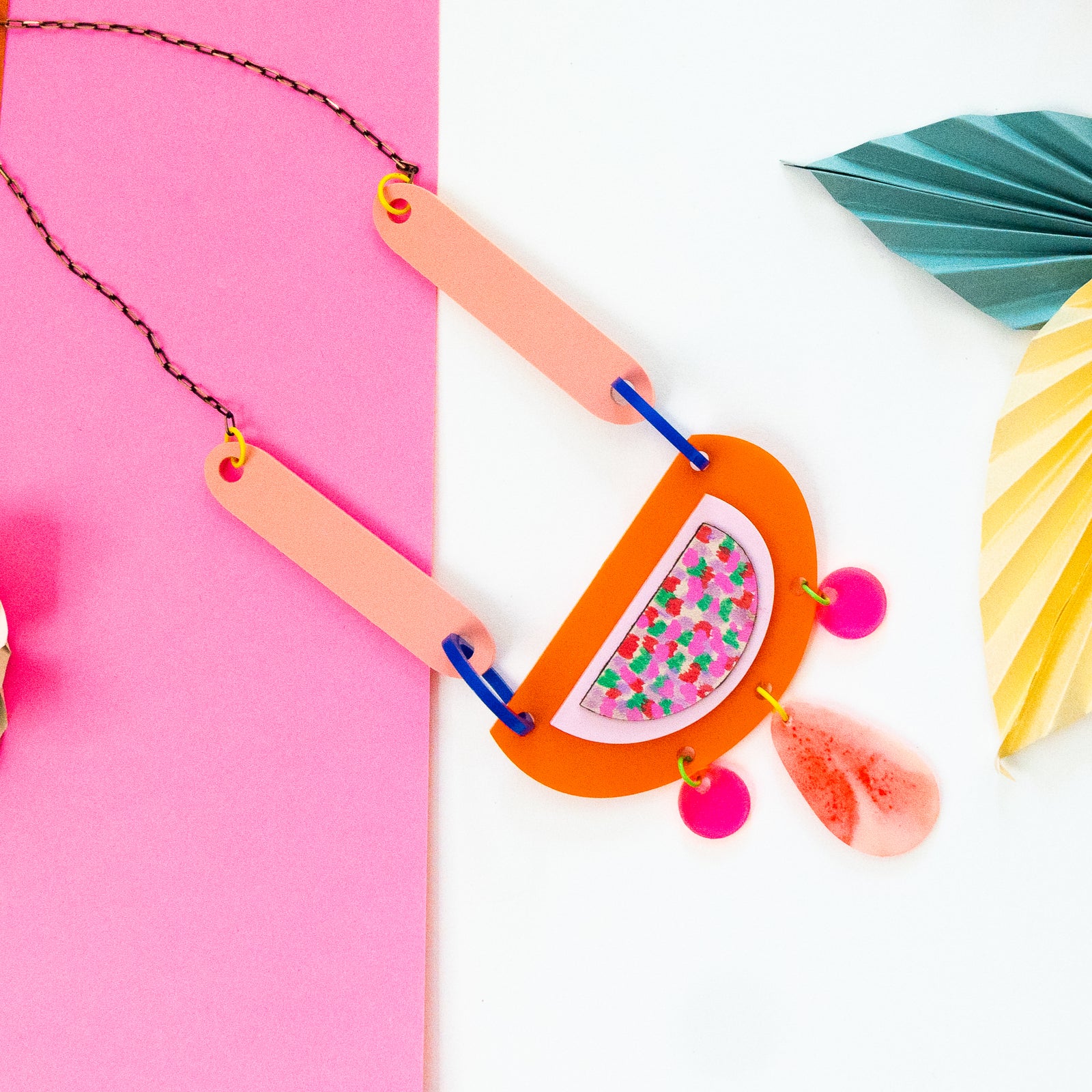 Retro Tear Drop Necklace