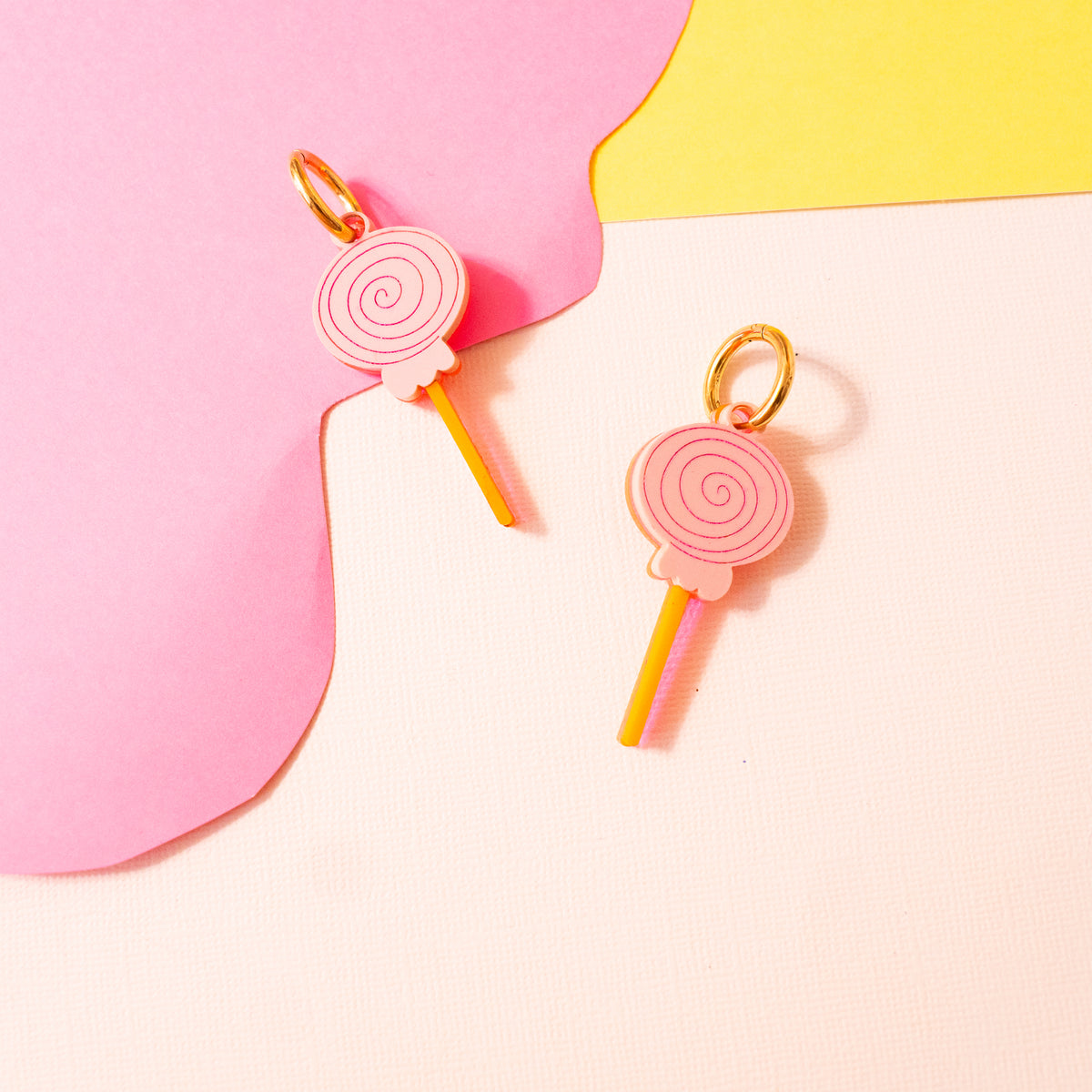 Lollipop Hoop Earrings