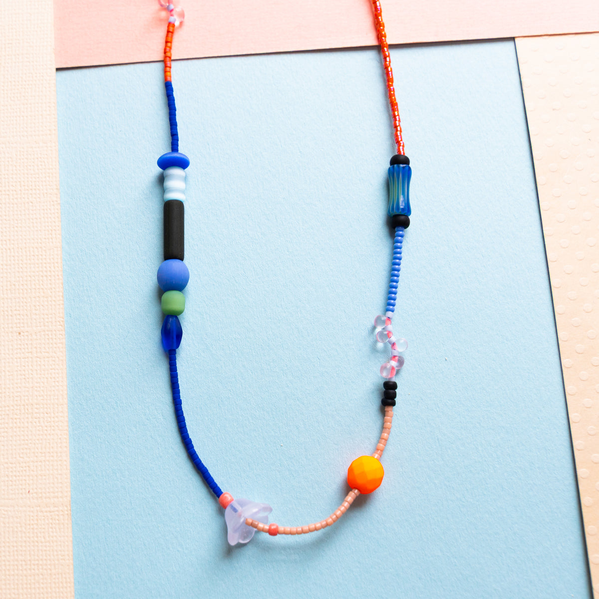 Seeing Eye Beaded Necklace