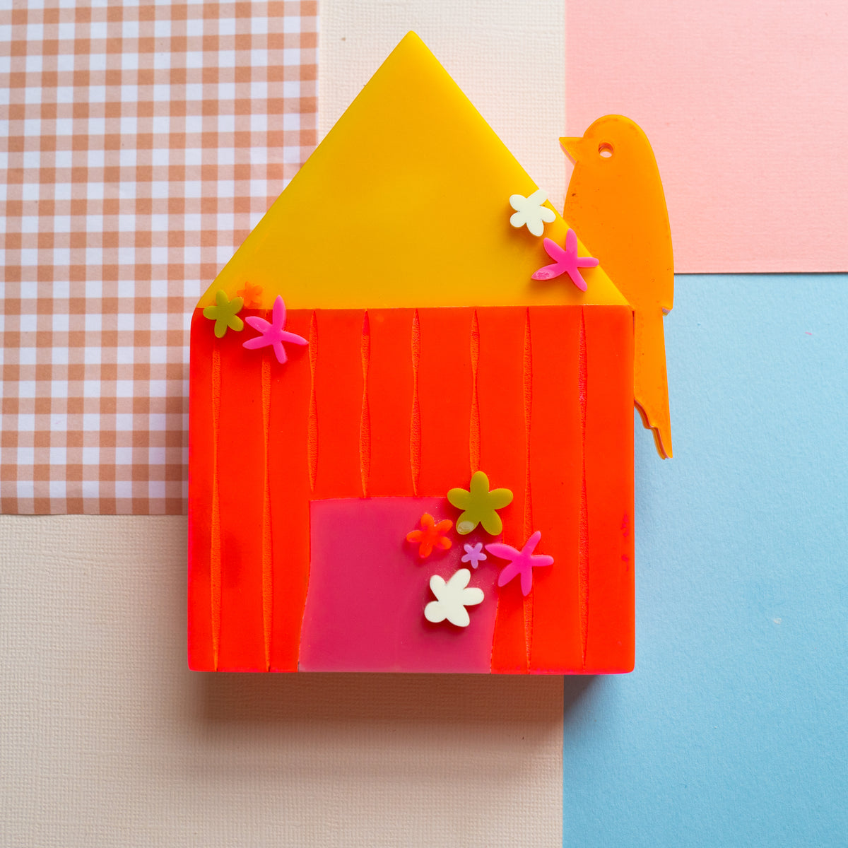 House Of Birds And Flowers (Pink)