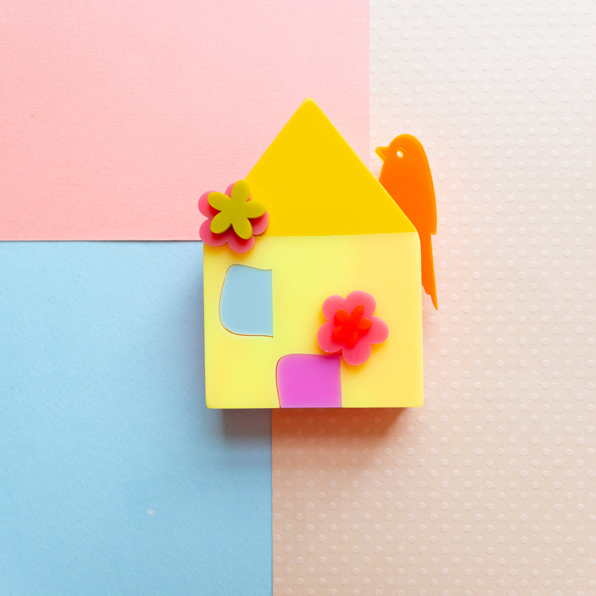 House Of Birds And Flowers (Yellow)