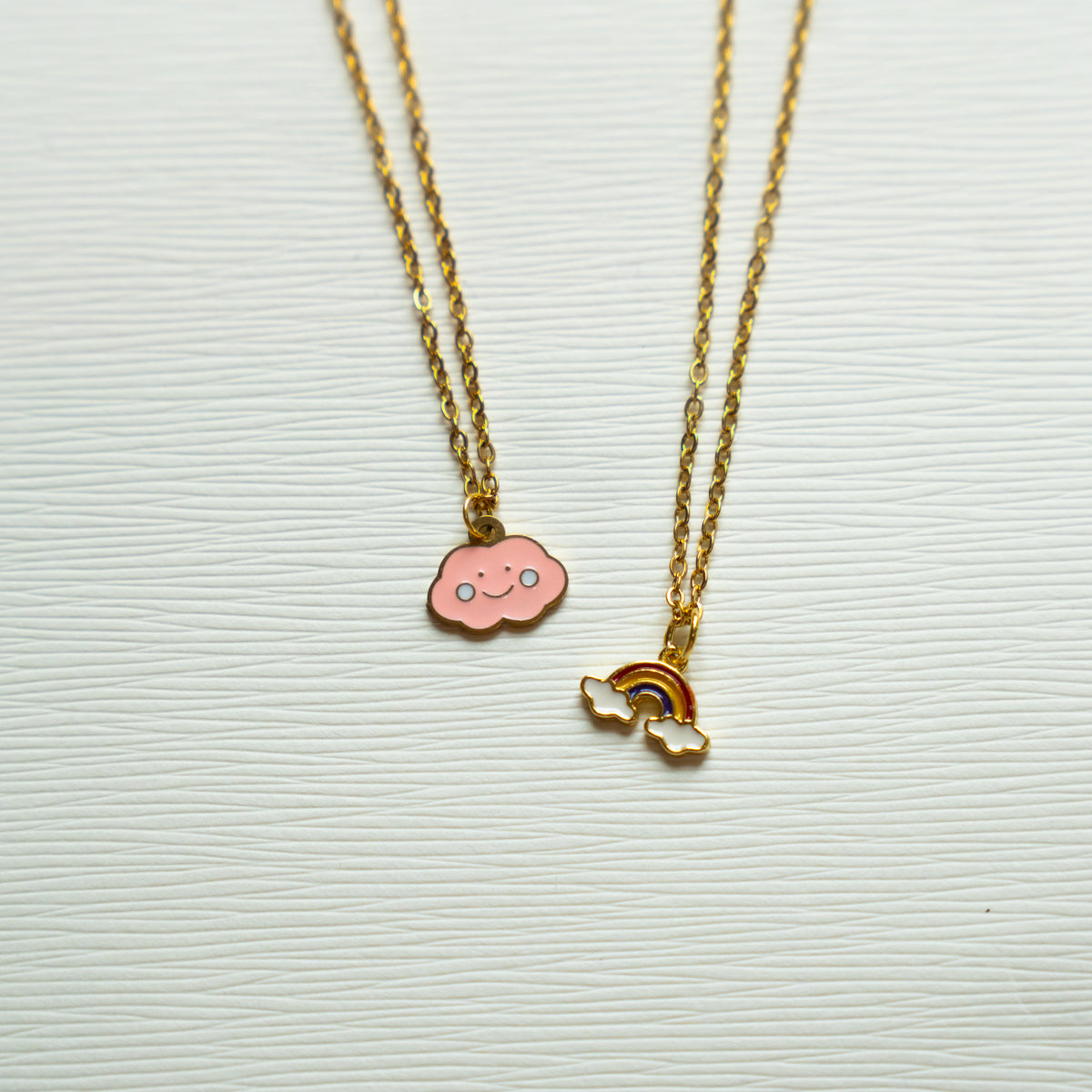 Rainbow Charm Necklace