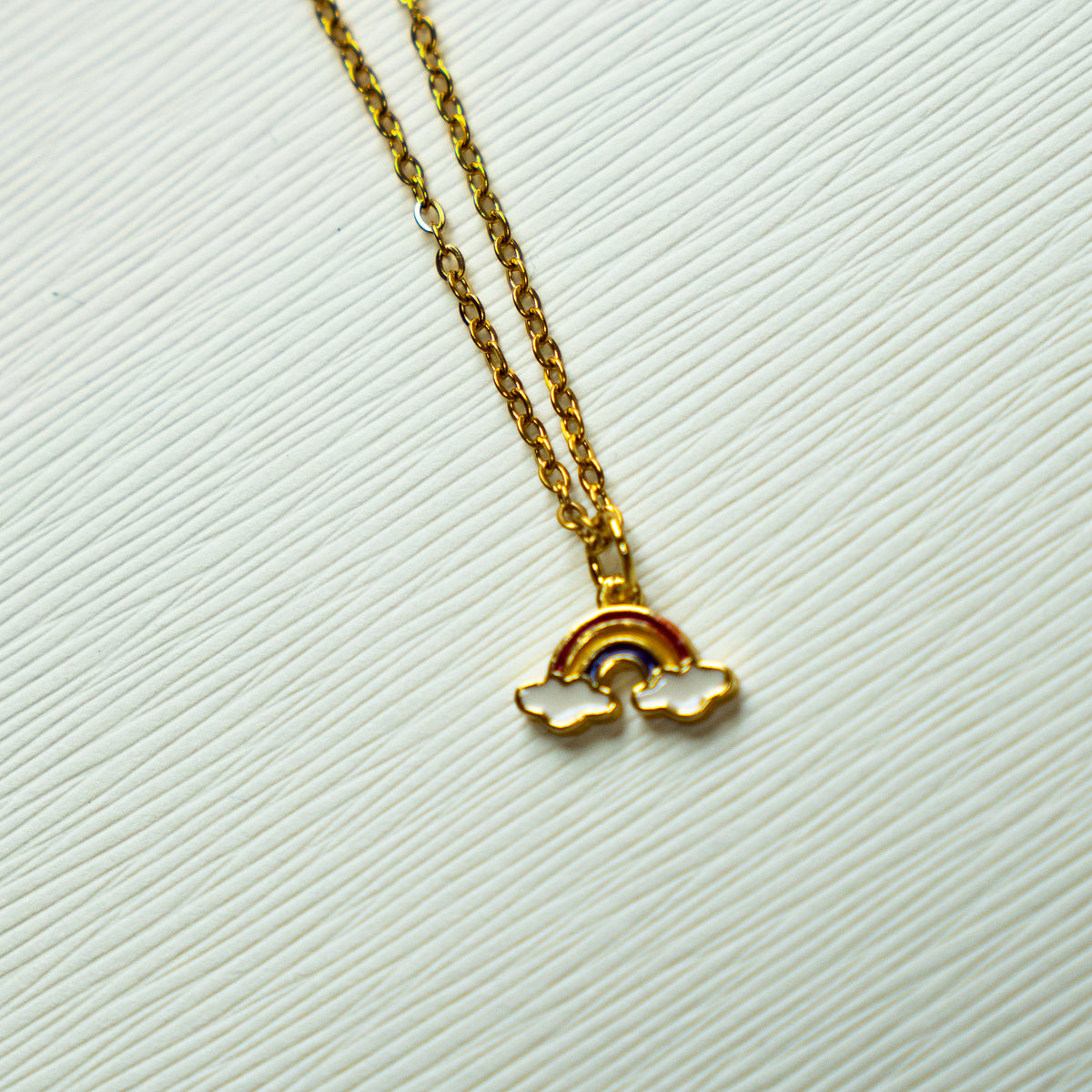 Rainbow Charm Necklace