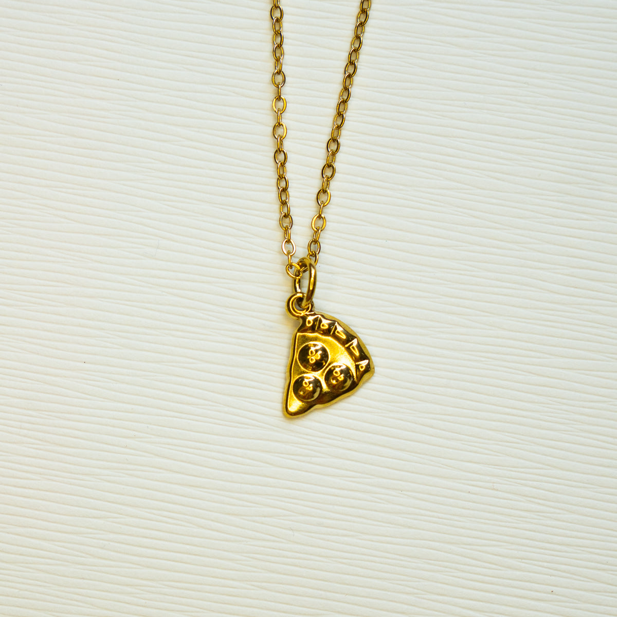Pizza Charm Necklace