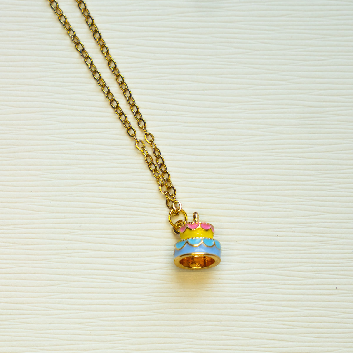 Cake Charm Necklace