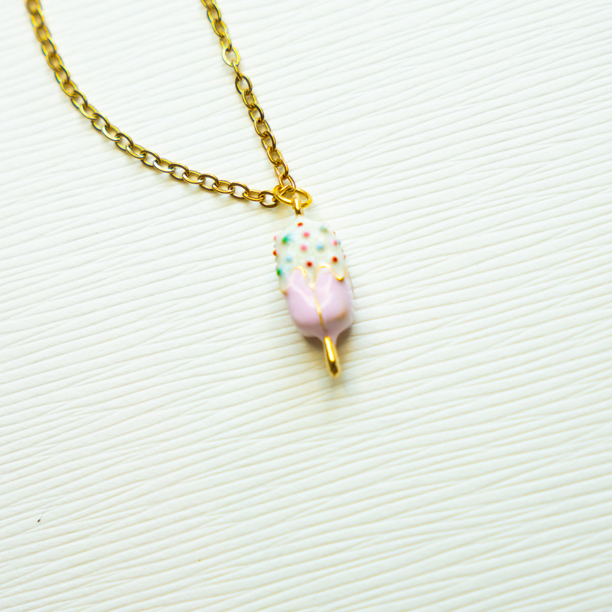 Popsicle Charm Necklace