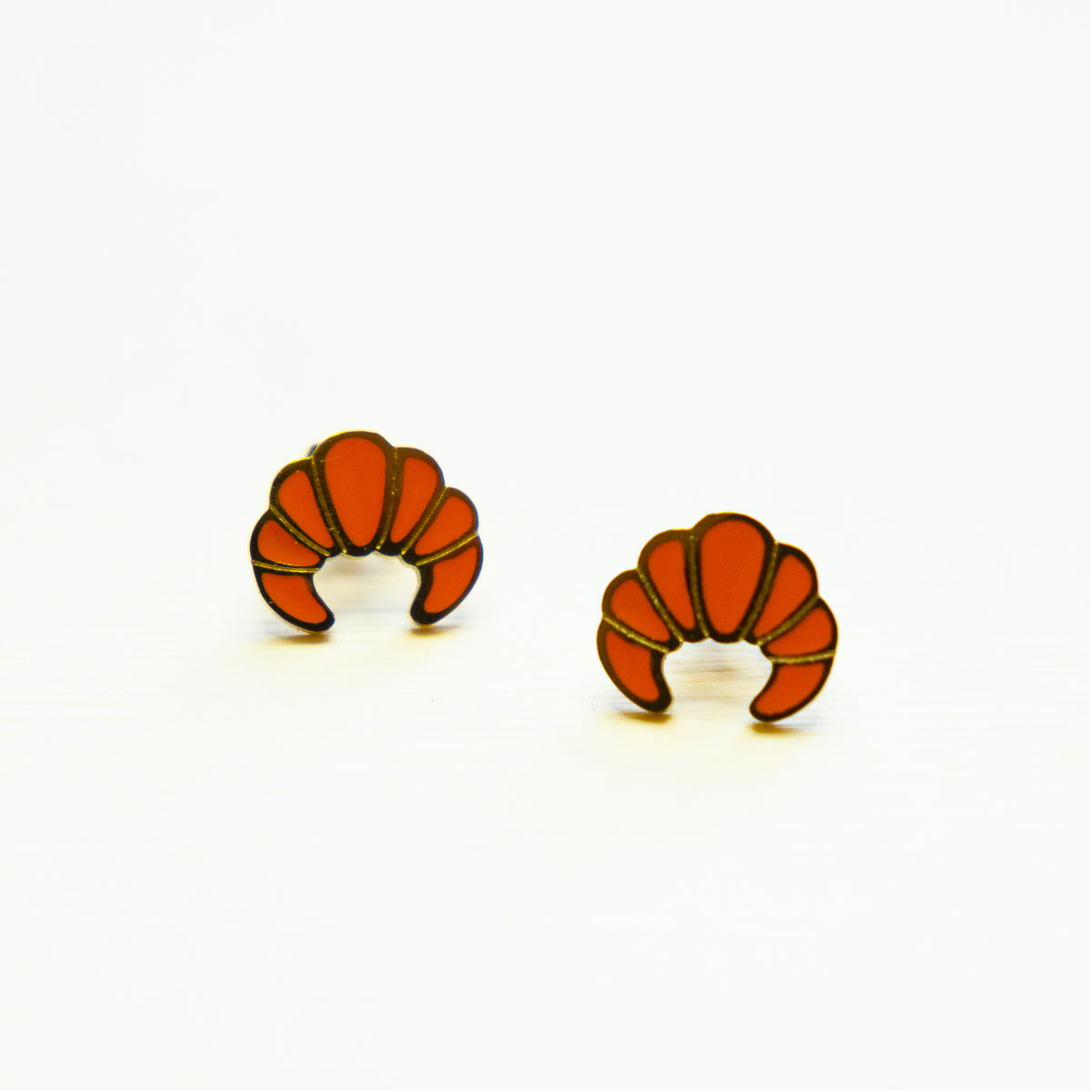 Croissant Stud Earring
