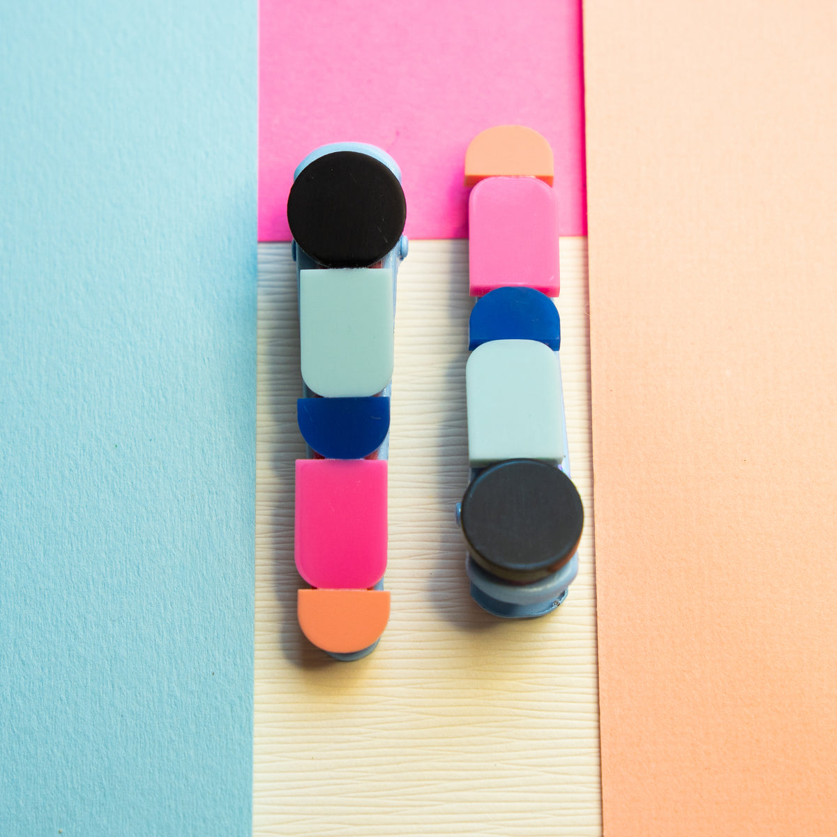 Gummy drops Hair Clips