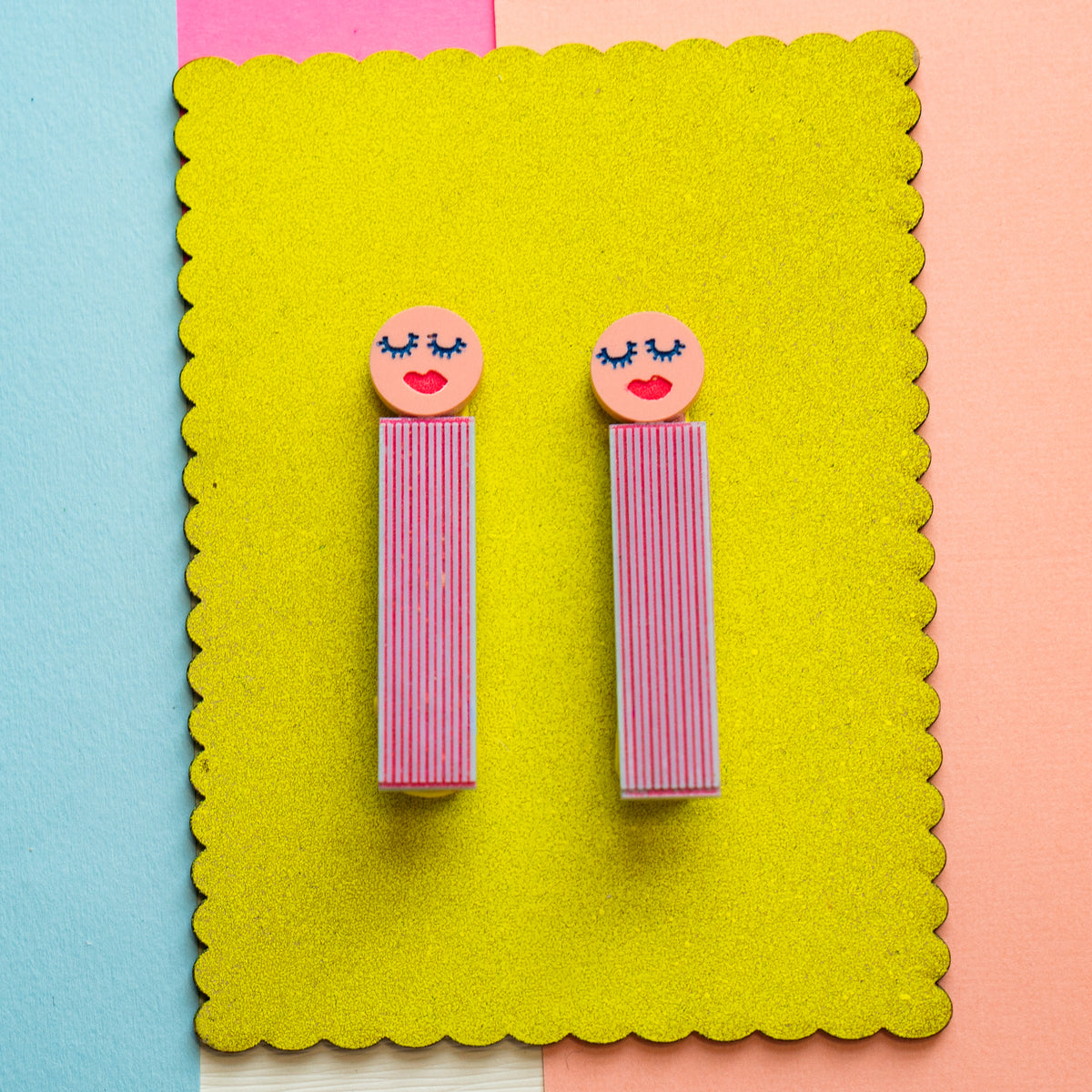 Sleeping Beauty Hair Clips