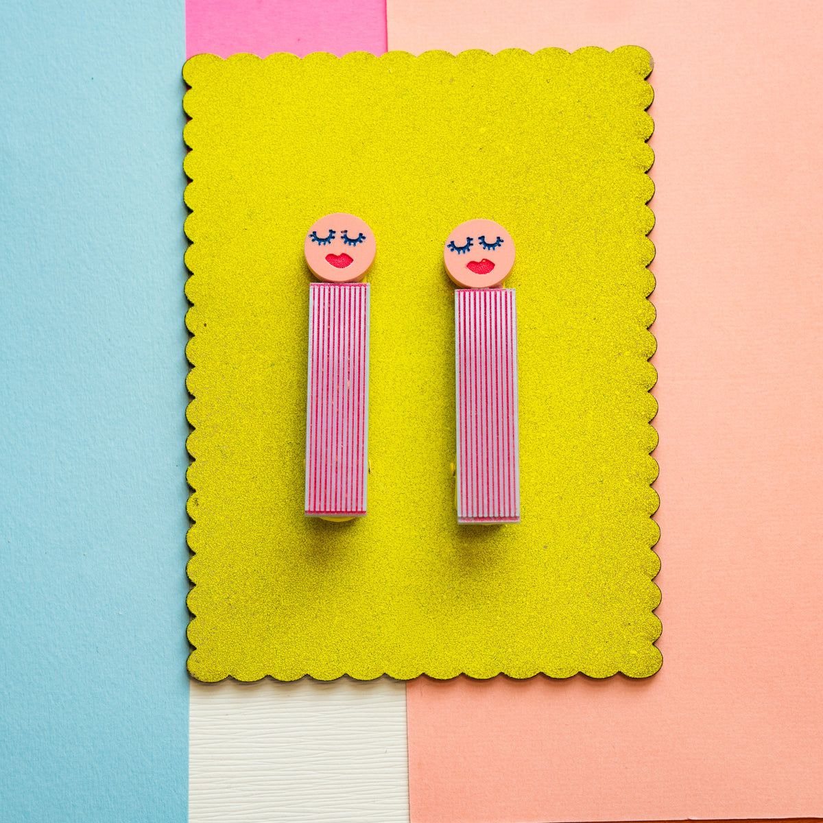 Sleeping Beauty Hair Clips