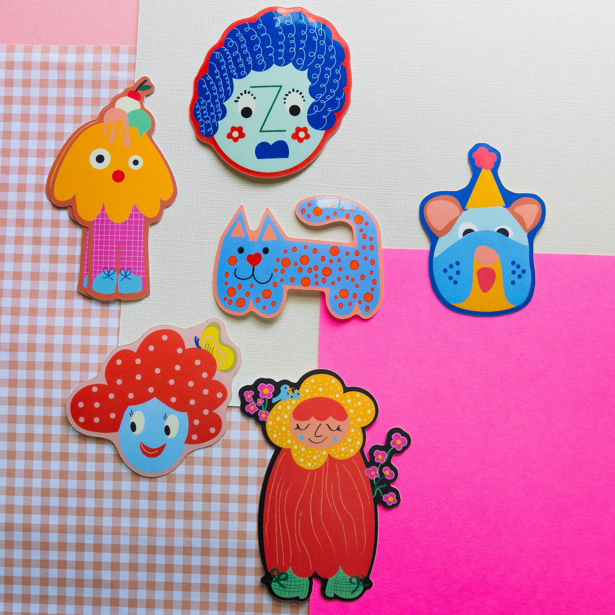 Ice cream Being Sticker