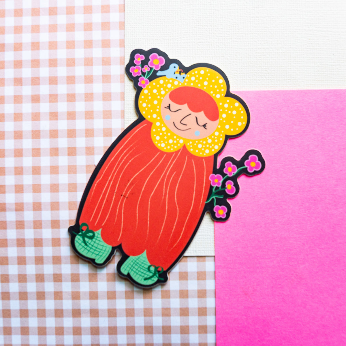 Flower Girl Sticker