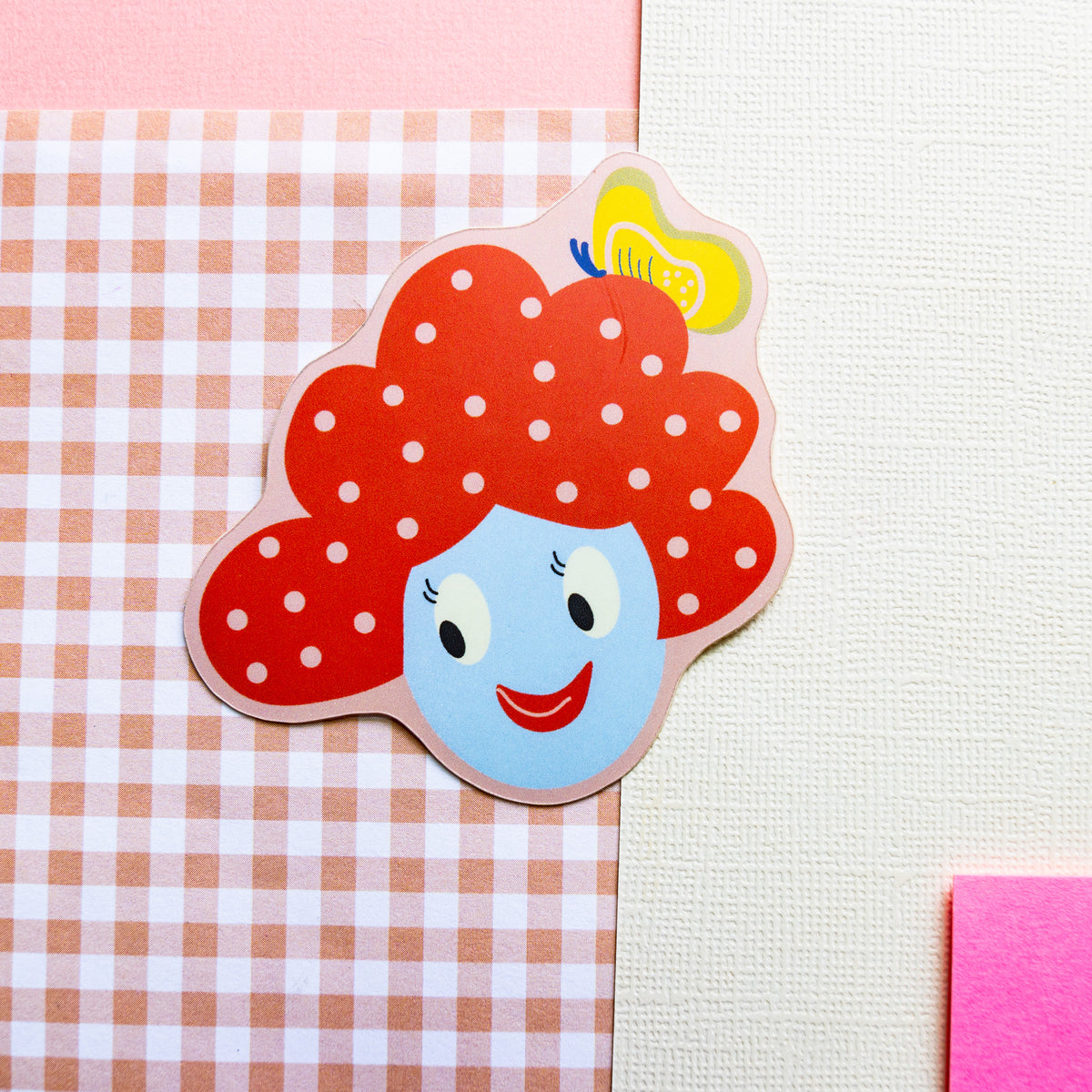 Butterfly Girl Sticker