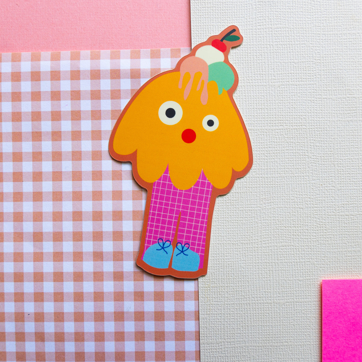 Ice cream Being Sticker