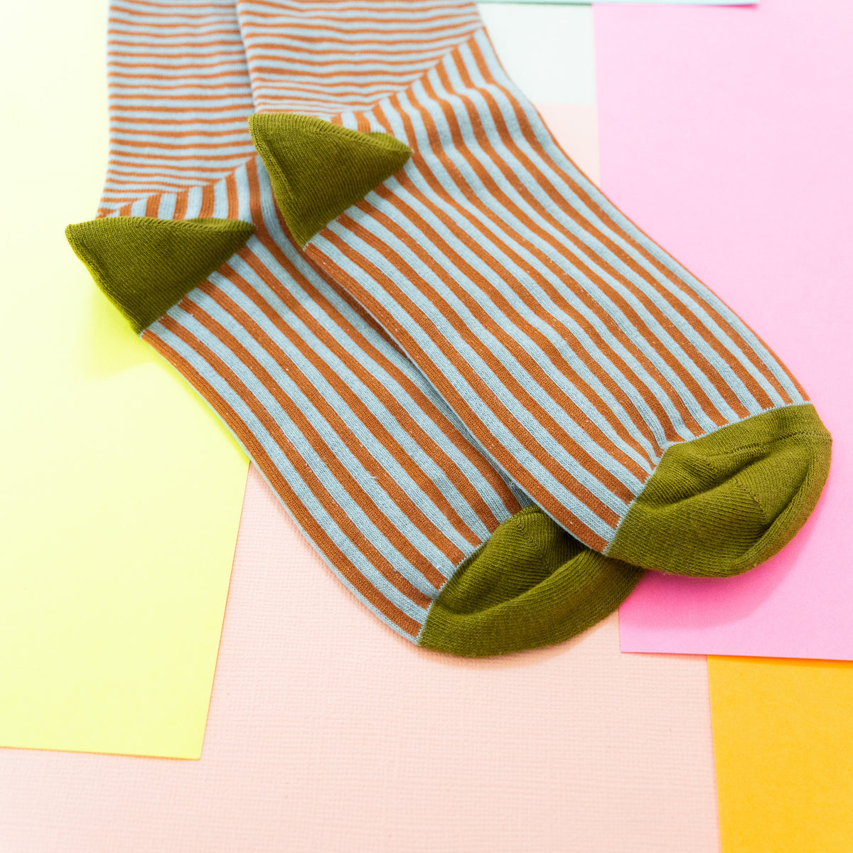 Stripey Stripes In Mustard