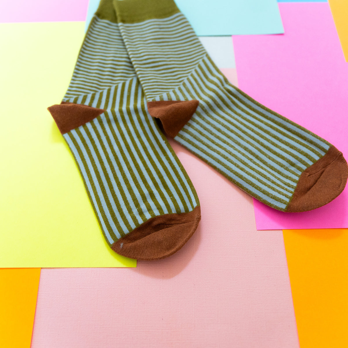 Stripey Stripes In Ochre