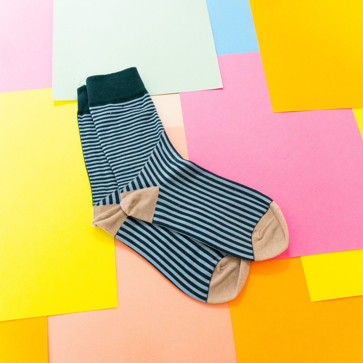 Stripey Strips In Blue