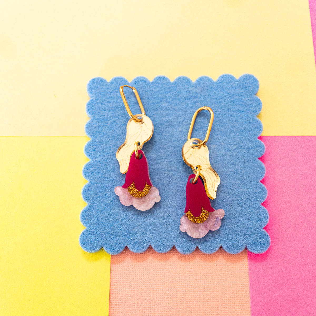 Sparkley Bell Flowers