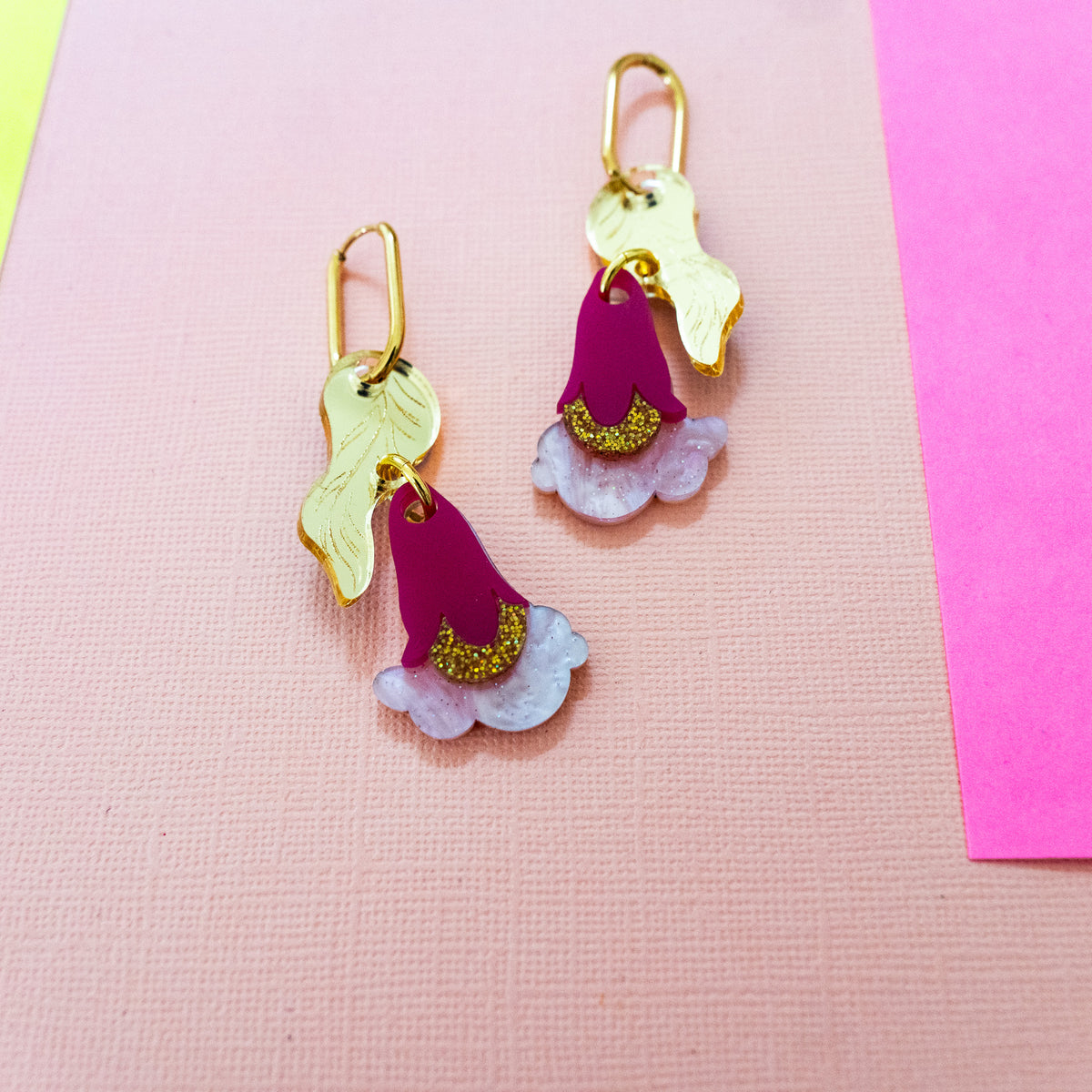 Sparkley Bell Flowers