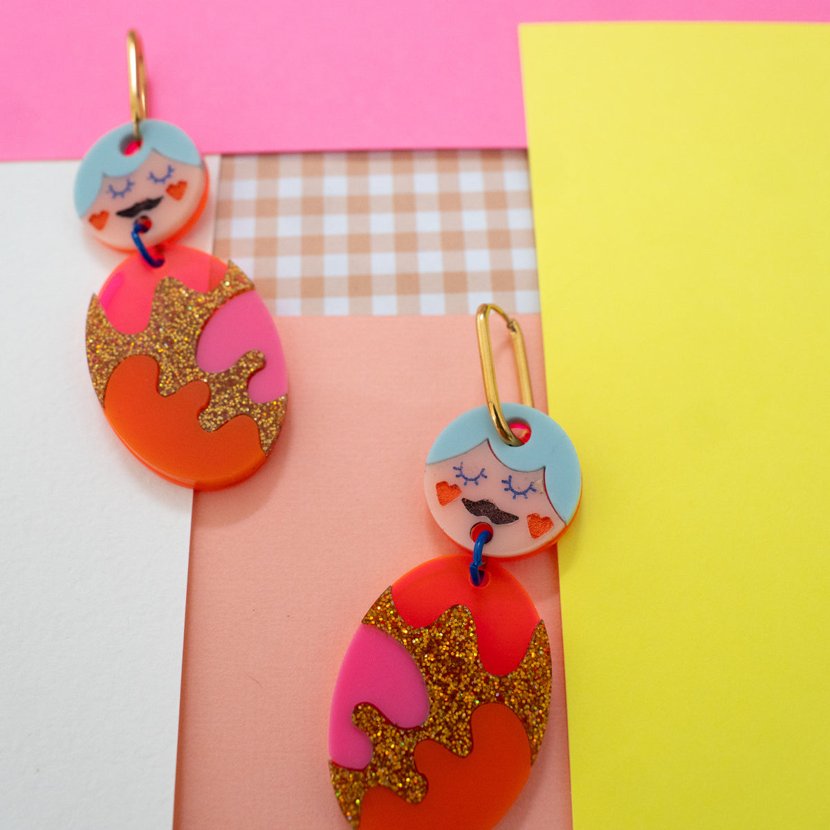 Lion Tamer Earrings