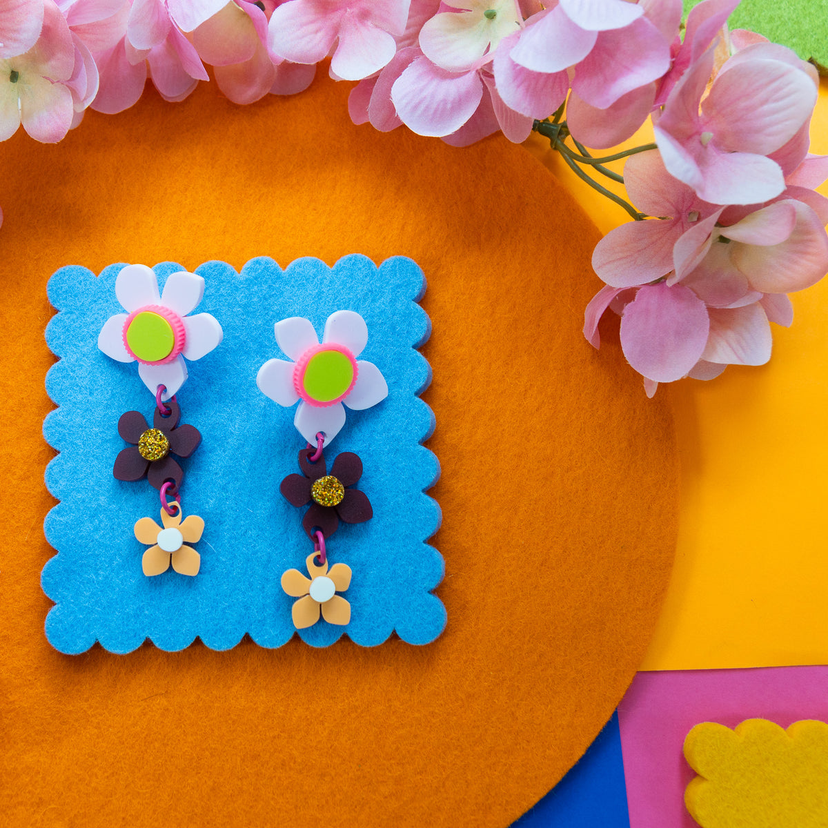 Dramatic dangling flowers