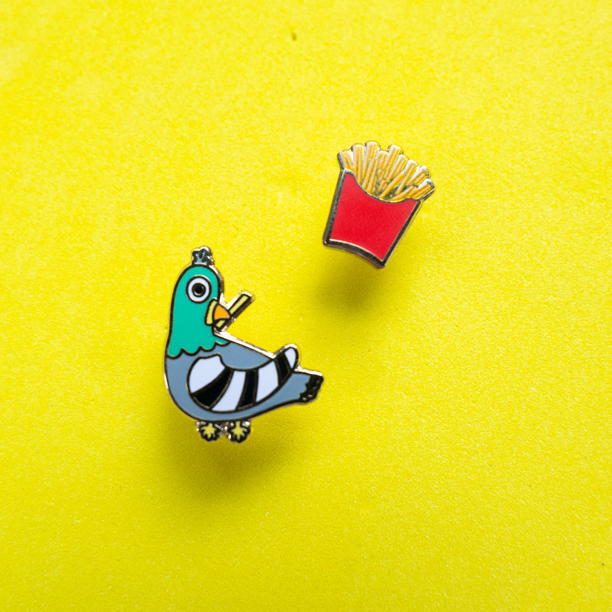 Street Pigeon Stud Earrings