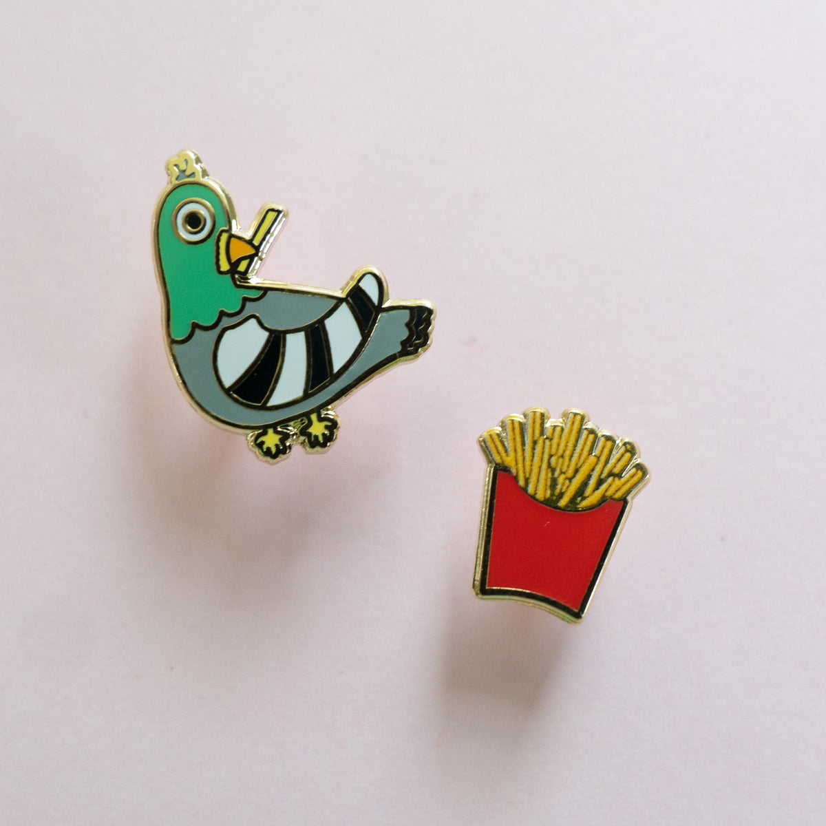 Street Pigeon Stud Earrings