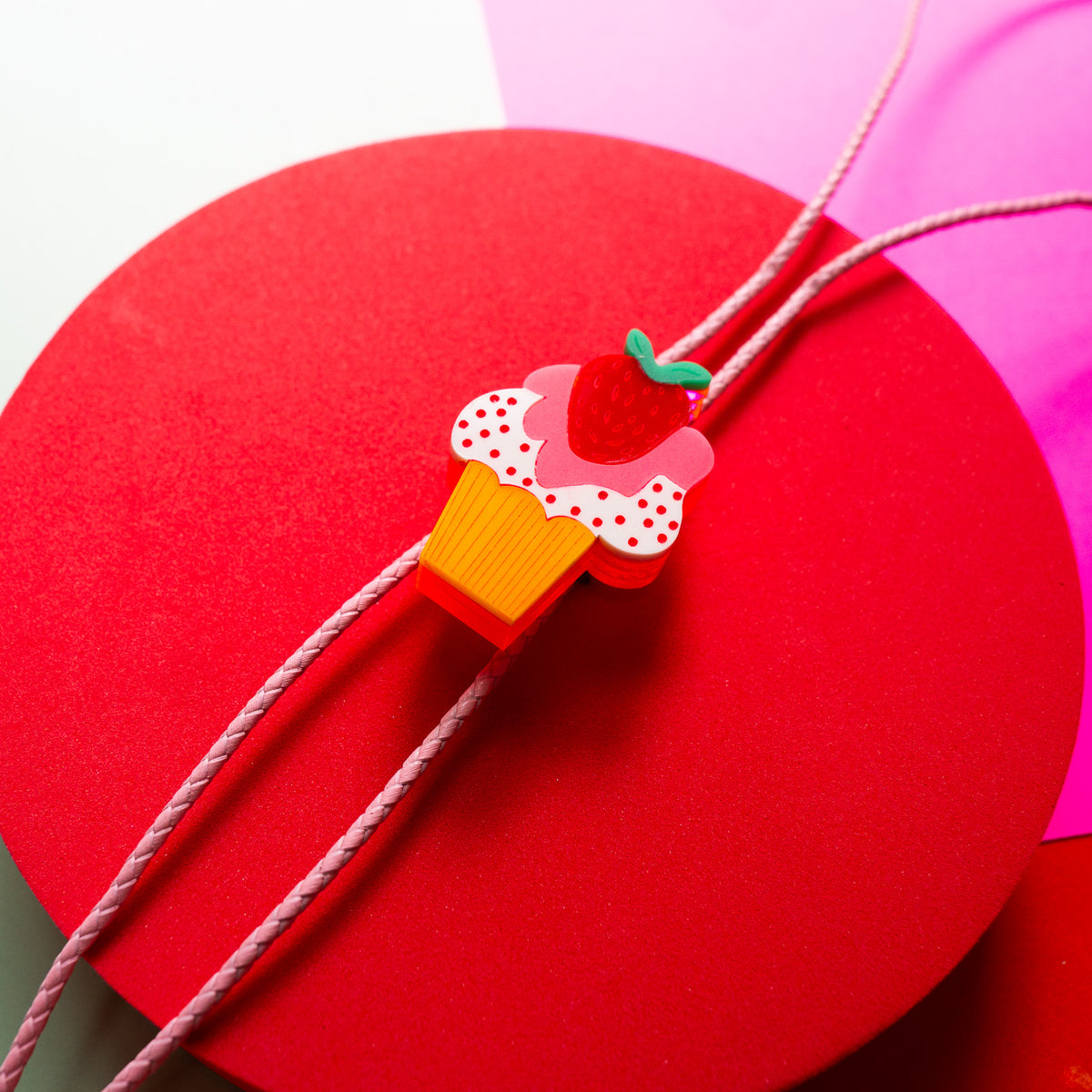 Strawberry Cupcake Bolo