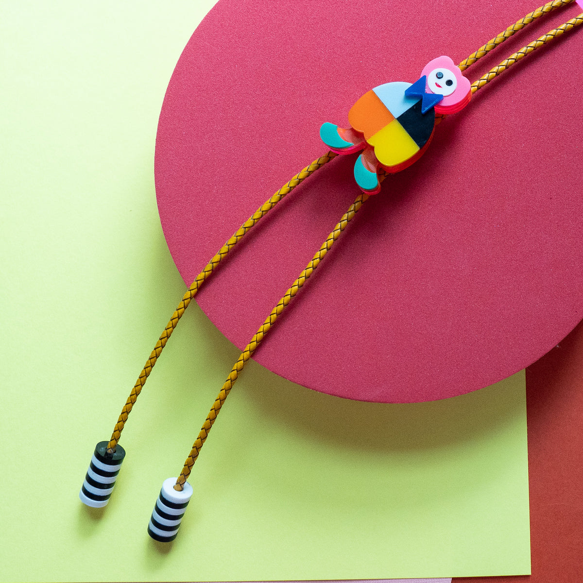 Rainbow Beingl Bolo Tie