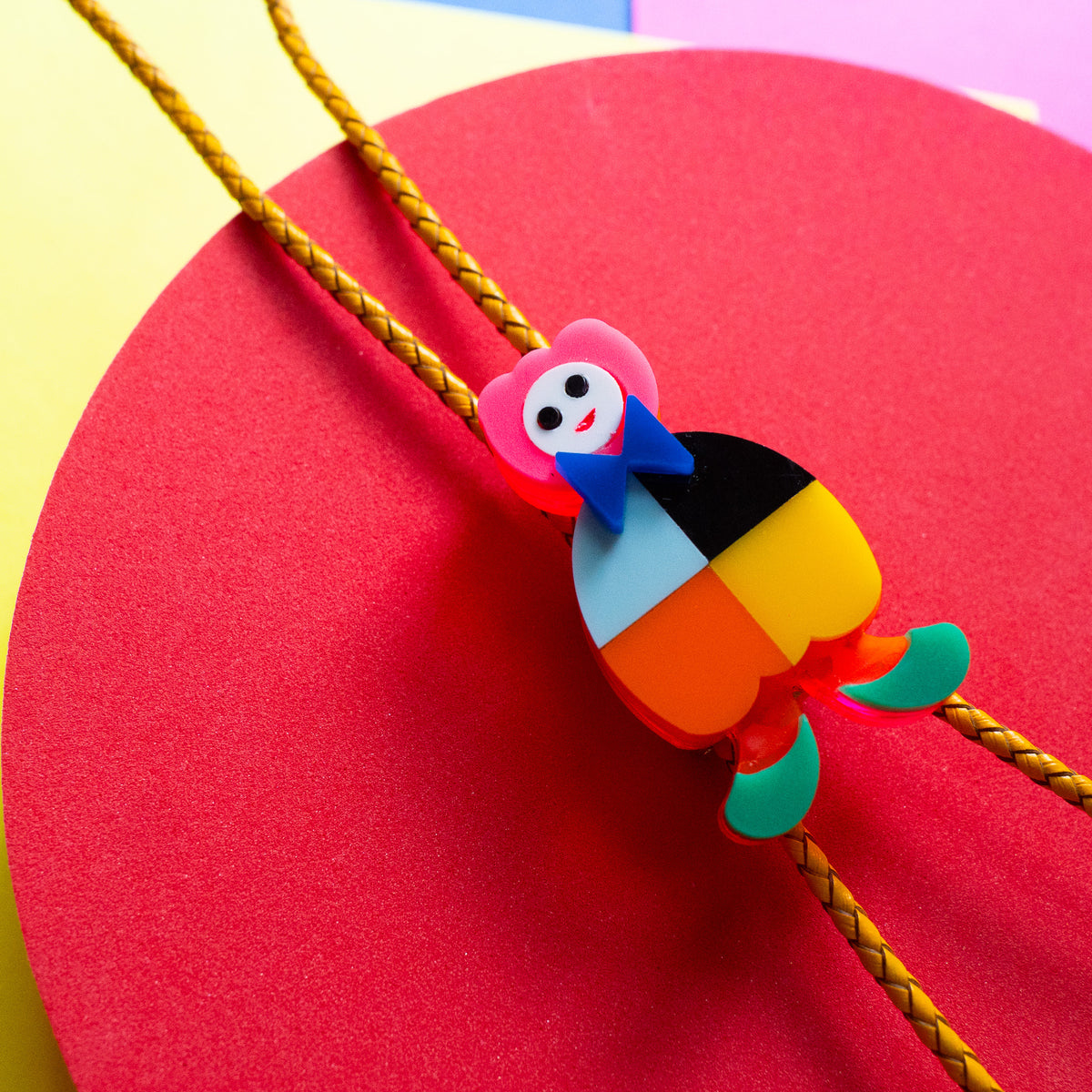 Rainbow Beingl Bolo Tie
