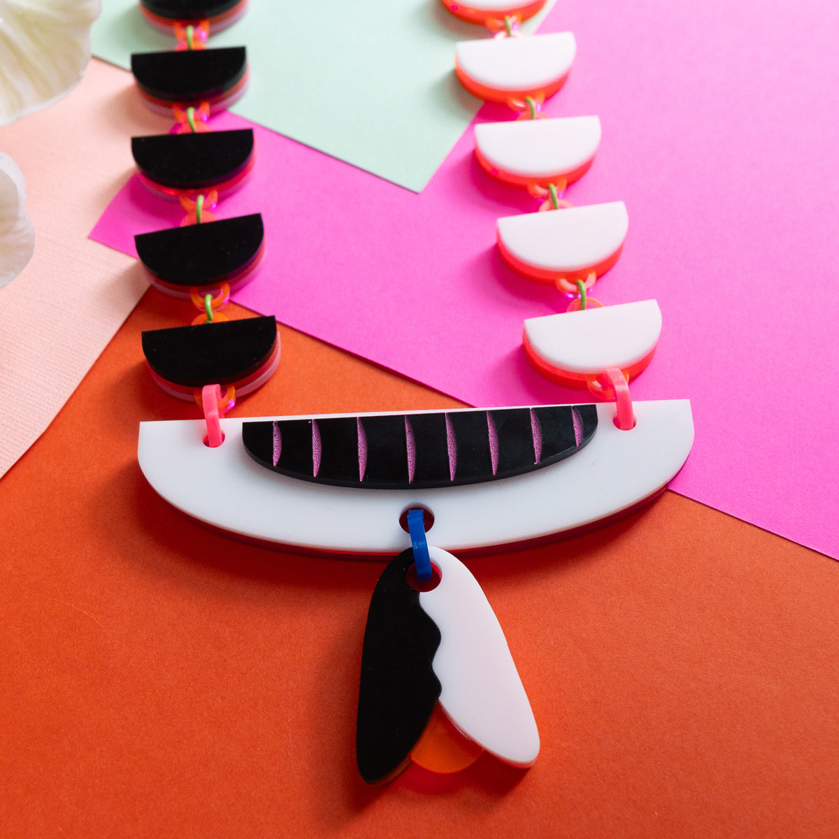 Tulip Garden Reversible Necklace