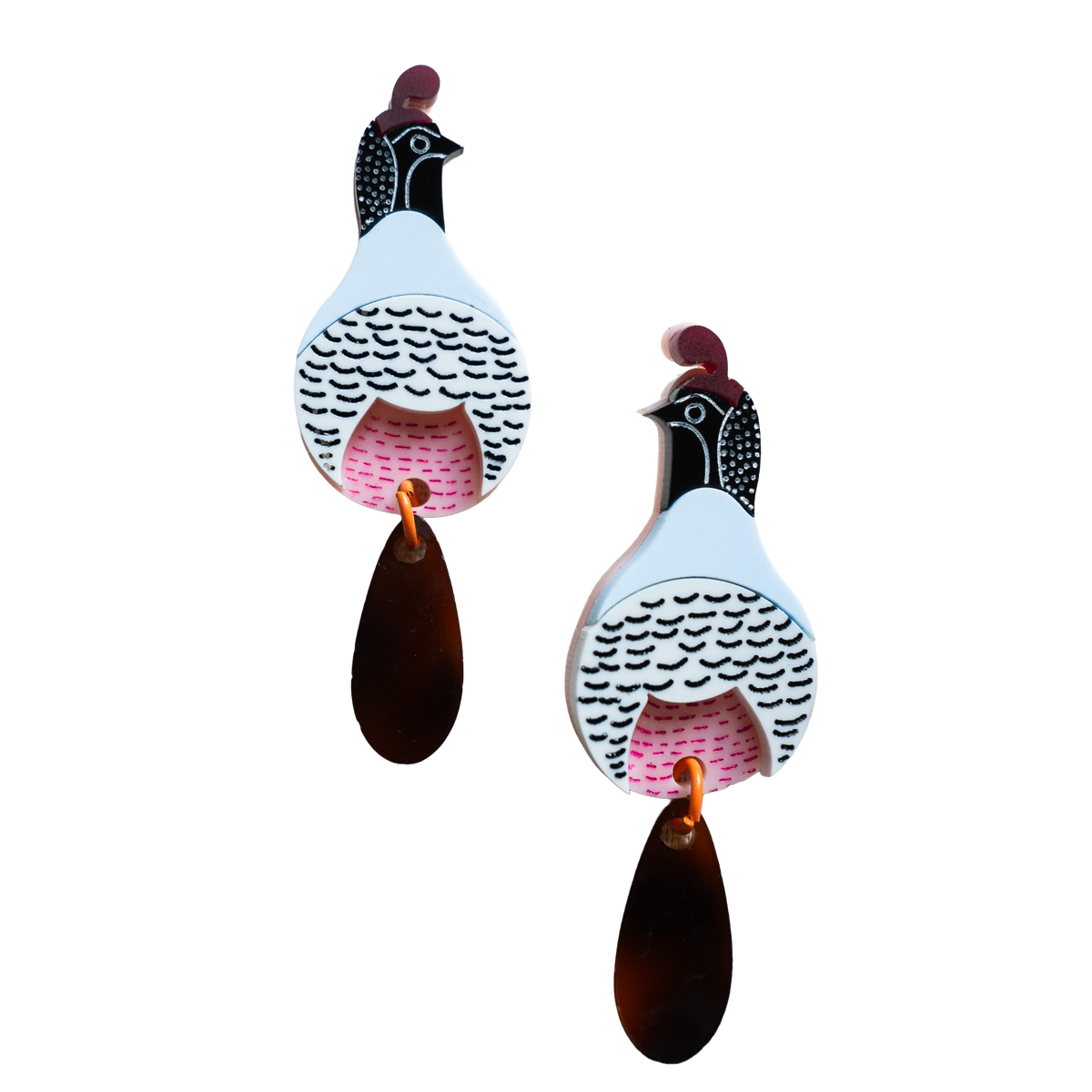 Quail Earrings