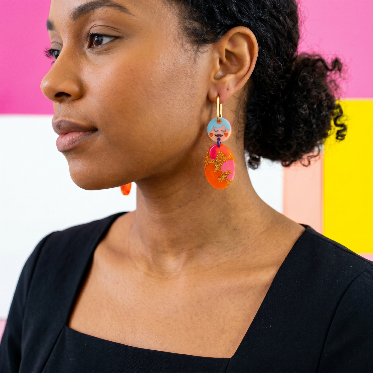 Lion Tamer Earrings