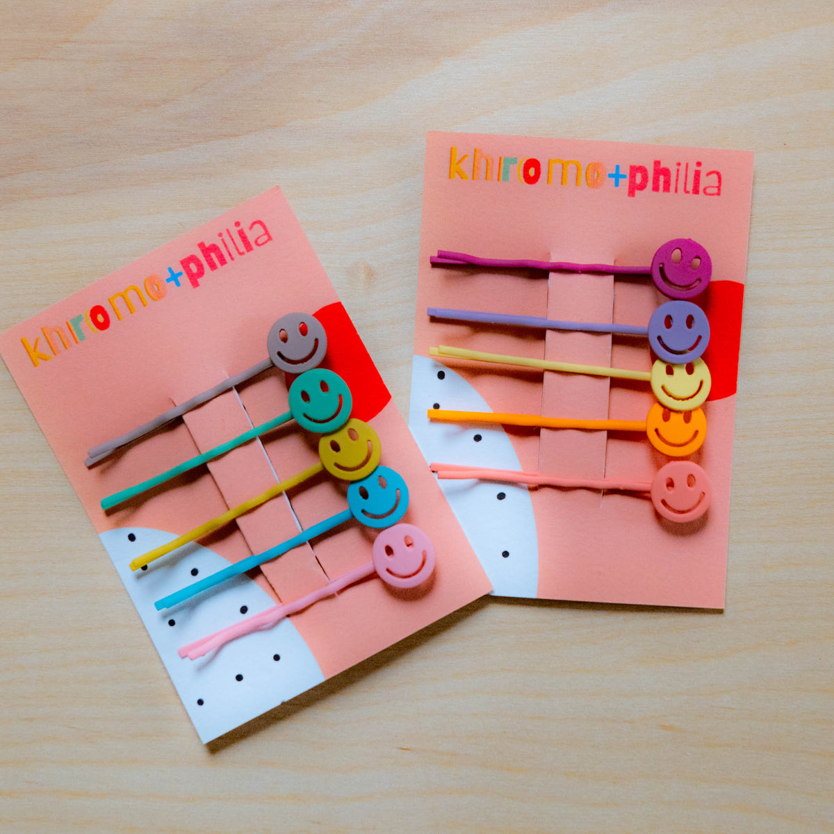 Rainbow Hair Pins